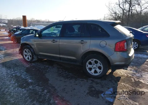 2014 Ford Edge Sel z USA, uszkodzony, nr VIN 2FMDK4JC9EBA49128